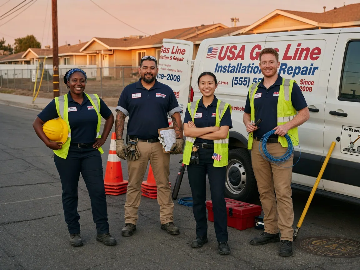 Gas Line Installation company in Jamestown, OH